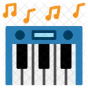 Piano Instrument Music Keyboard Sound Icon