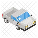 Pickup Goods Container Mini Truck Icône