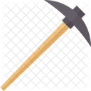 Pickaxe Excavation Mining Icon