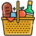 Picnic Picnic Bucket Picnic Basket Icon