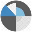 Starfish Pie Chart Chart Icon