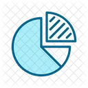 Pie Chart Icon Circle Divided Business Statistics Icône