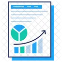 Pie Diagram Prediction Model Statistical Data Icon