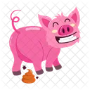 Pigs Stickers Cute Swine Cute Hog Icon