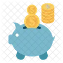 Piggy Bank Money Bank Cash Bank Icon