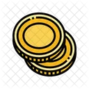 Pile Coin Gold Icon