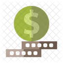 Dollar Stack Coin Icon