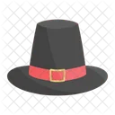 Pilgrim Hat Hat Pilgrim Icône