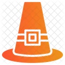 Pilgrim Hat Hat Thanksgiving Icône