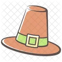 Thanksgiving Hat Pilgrims Hat Icône