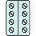 Pill Strip Medicine Strip Pills Icon