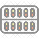 Pills Strip  Icon