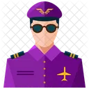 Piloto Avatar Ícone