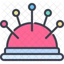 Pin Cushion Seamstress Stitch Icon