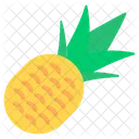 Pineapple Healthy Food Organic Fruit Icon