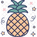 Pineapple Fruit Healthy Icon