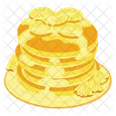 Pineapple Pancake Icon