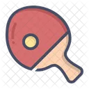 Ping Pong Paddle Icon