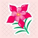 Flower Stickers Blooming Flowers Spring Flowers Icon