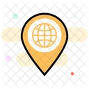 Localizacao Global GPS Navegacao Ícone