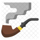 Pipe Tobacco Smoke Icon