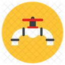 Main Pipeline Pipe Valve Pipeline Icon