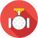 Gas Pipeline Station Icon