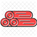 Pipes Construction Logs Symbol