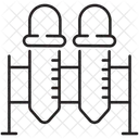 Pipettes Laboratory Thiele Tube Icon