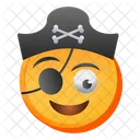 Emoji pirata  Ícone