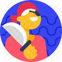 Pirate Person Filibuster Icon