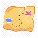 Pirate Map  Icon