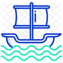 Pirate Ship Galleon Cruise Icon