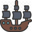 Pirate Ship  Icon