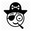 Outline Pirate Stoned Icon