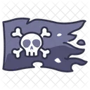 Flagge Pirat Totenkopf Symbol