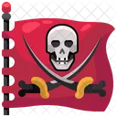 Piratenflagge  Symbol