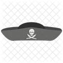 Piratenhut Mutze Piratenhelm Symbol