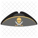 Piratenhut Mutze Piratenhelm Symbol