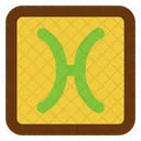 Pisces Astrology Symbol Icon