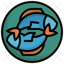 Pisces Esoteric Zodiac Icon