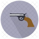 Pistola De Polvora Negra Icono