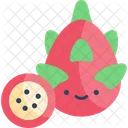 Pitahaya Food Healthy Icon