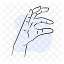 Hand Gesture Finger Icon