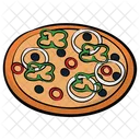 Pizza Slice Fast Food Snack Icon