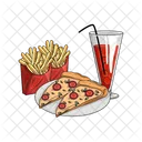 Pizza Food Fast Food Icon