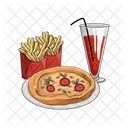 Pizza Food Fast Food Icon