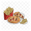 Pizza Food Fast Food Icon