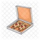 Pizza Box Pizza Food Icon