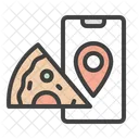 Pizza Delivery Location  Icon